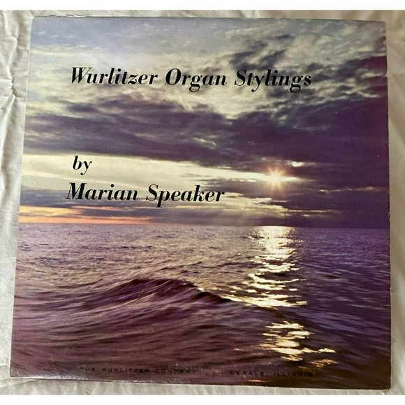 Marian Speaker: Wurlitzer Organ Stylings Vintage Vinyl Record - Picture 11 of 11